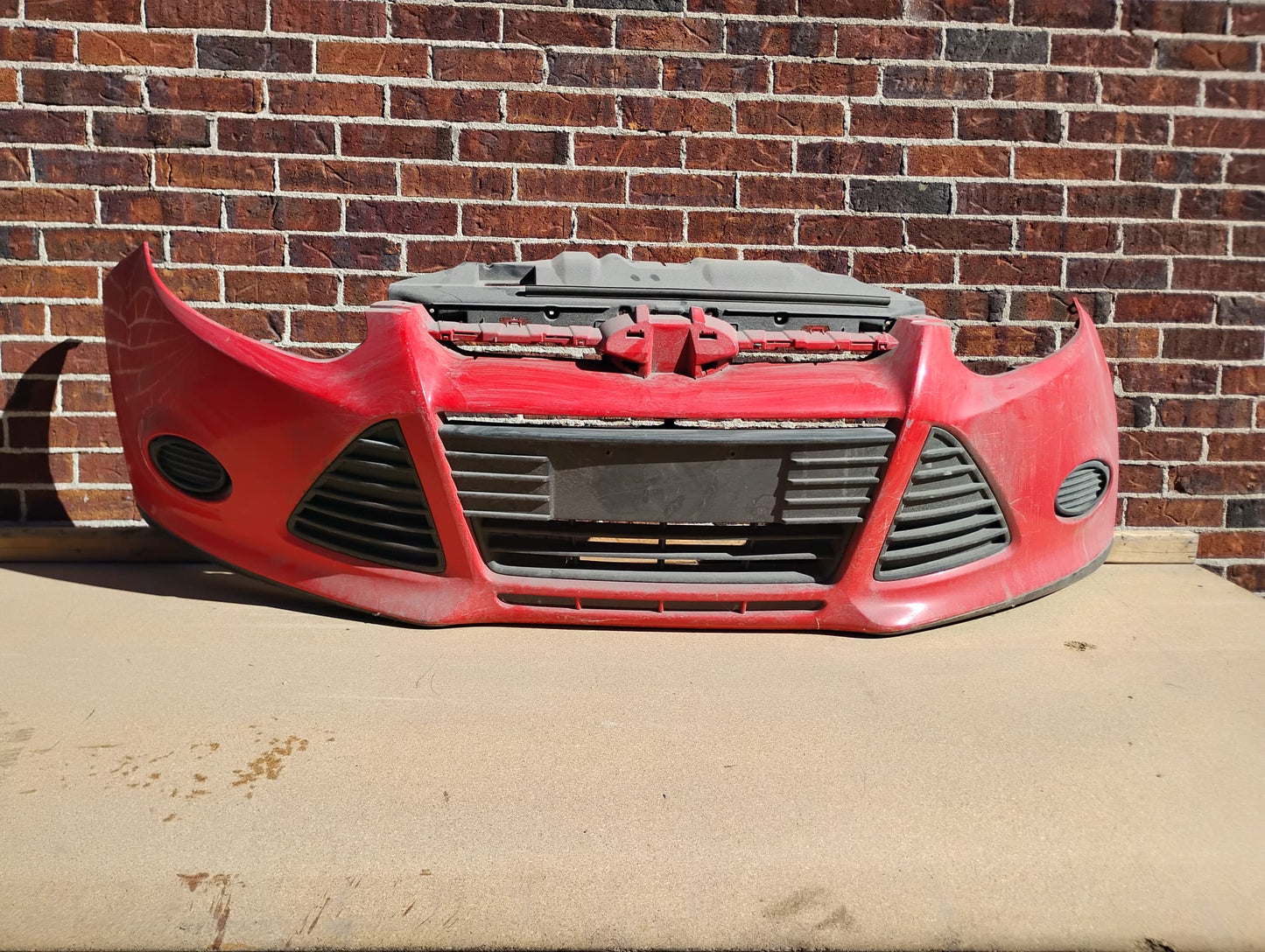 FORD FOCUS 2012 2013 Front bumper cover Sedan; prime