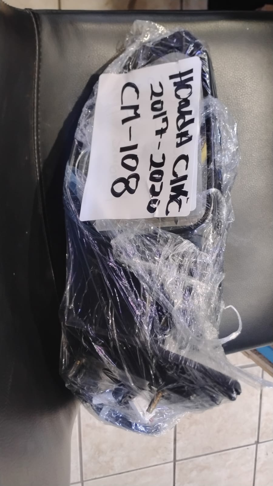 HONDA CIVIC 2017 2021 Driver Mirror outside rear view Power; Non-Heated; w/o Signal Lamp; Flat