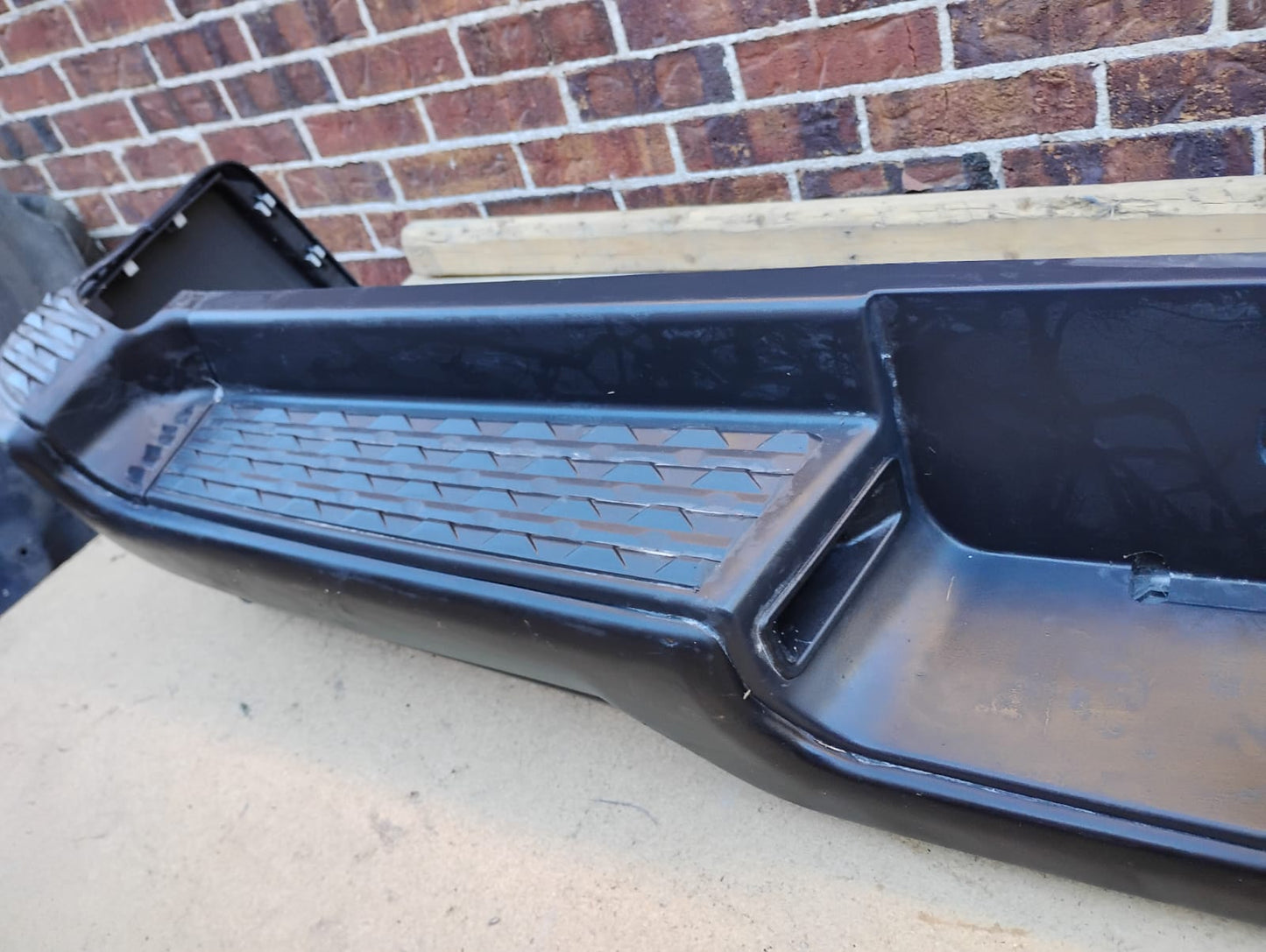 DODGE RAM 1500 2019 2022 Rear bumper assembly Exc REBEL; Single Exh; w/Adv Park; w/Parking Sensor; see notes; prime