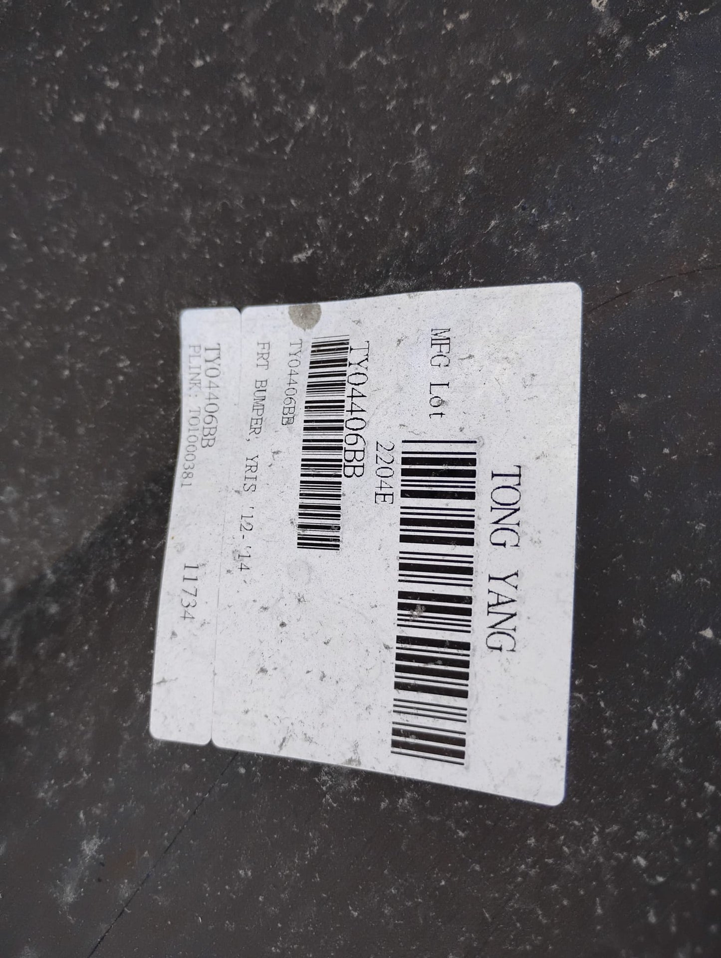 TOYOTA YARIS 12-14 CE/LE/L HBK