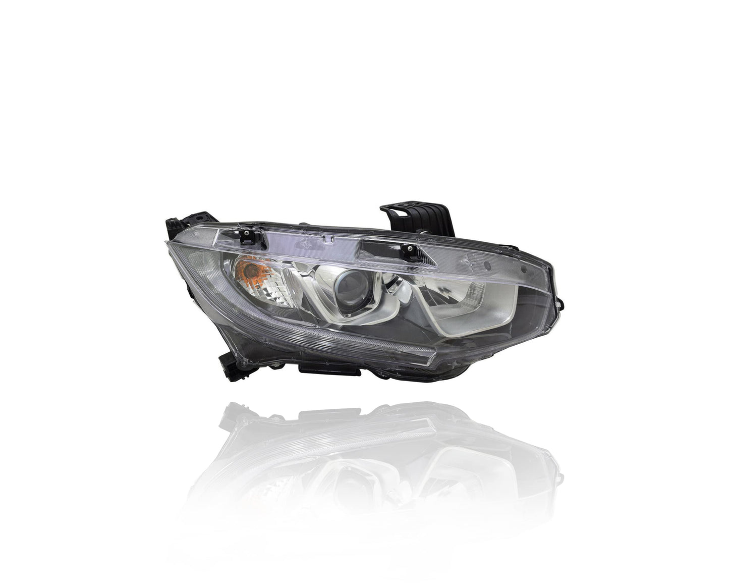 HONDA CIVIC PASSENGER HEADLAMP ASSEMBLY HALOGEN 16-20 SEDAN/16-20 COUPE 17-20 HATCHBACK NEW!
