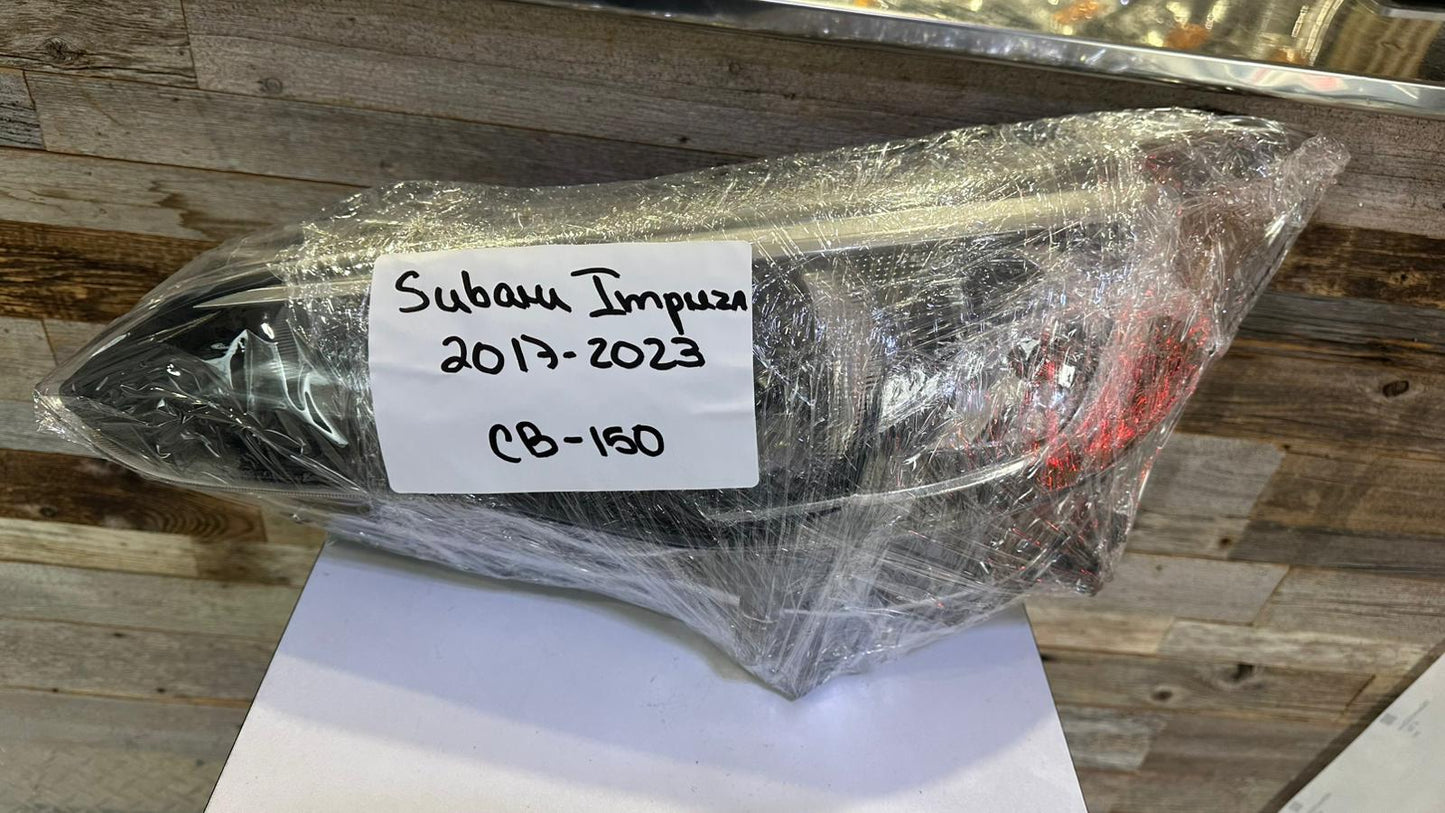 SUBARU IMPREZA 2017-2023 Driver Headlamp assy composite Sedan; Halogen