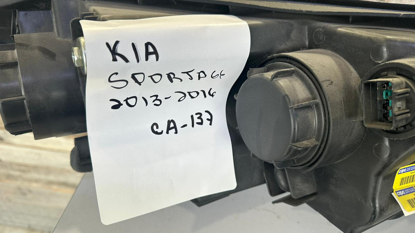 KIA SPORTAGE 2013-2016 Driver Headlamp assy composite w/LED Accent Light