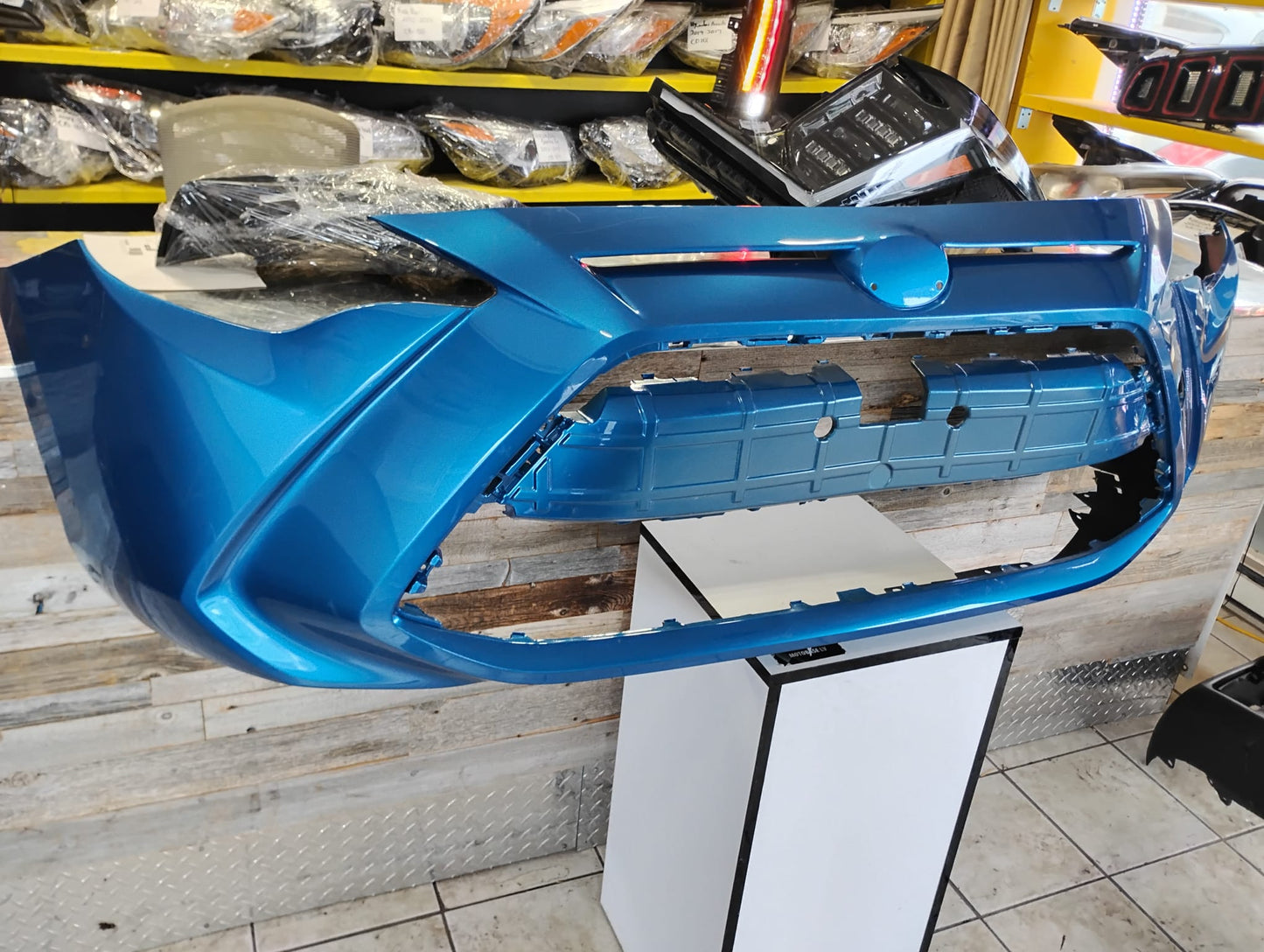 TOYOTA YARIS iA 2016 2020 Front bumper cover R-DOT; Sedan; prime