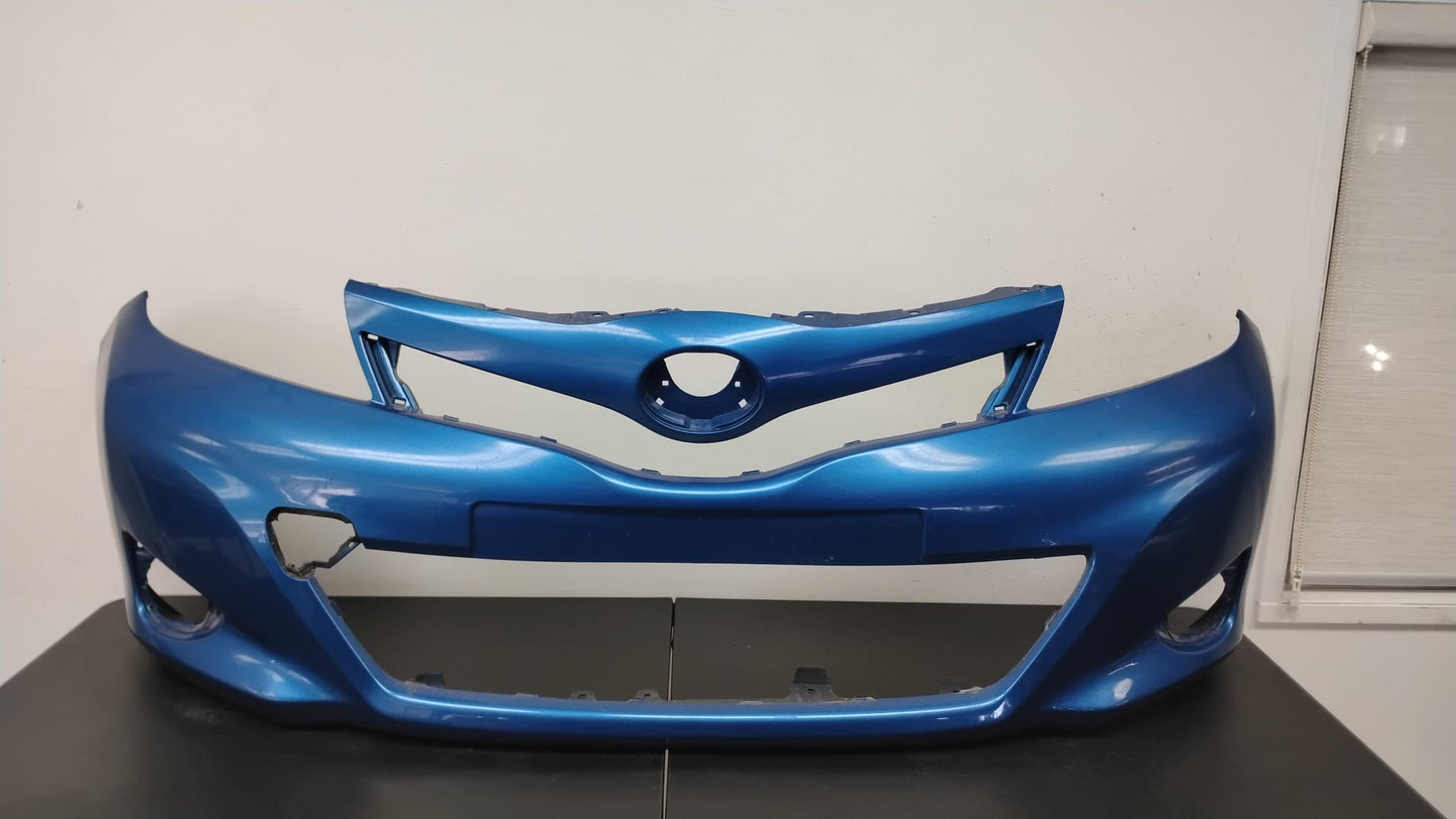 TOYOTA YARIS FRONT BUMPER 2012-2014 CE/LE/L HATCHBACK BLUE COLOR