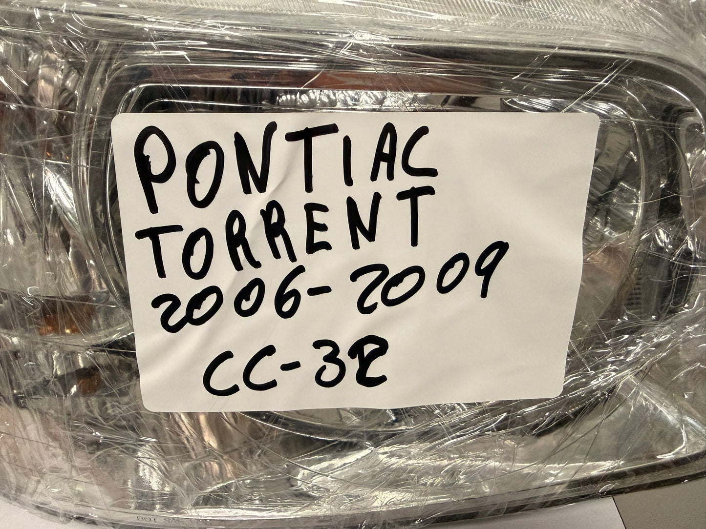 PONTIAC TORRENT 2006-2009 Passenger Headlamp