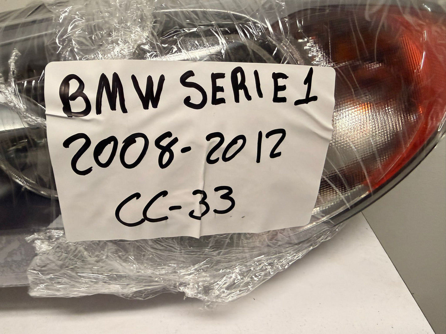 BMW 128i 2008-2012 Driver Headlamp lens/housing E88/Halogen/Convertible