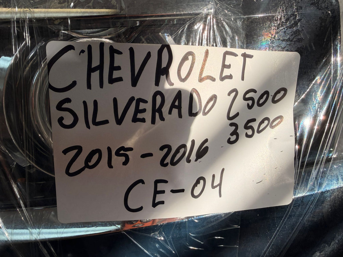 CHEVROLET SILVERADO 2500 HD/SILVERADO 3500 HD 2015-2019 Passenger Headlamp assy composite Black Bezel; Chrome Trim