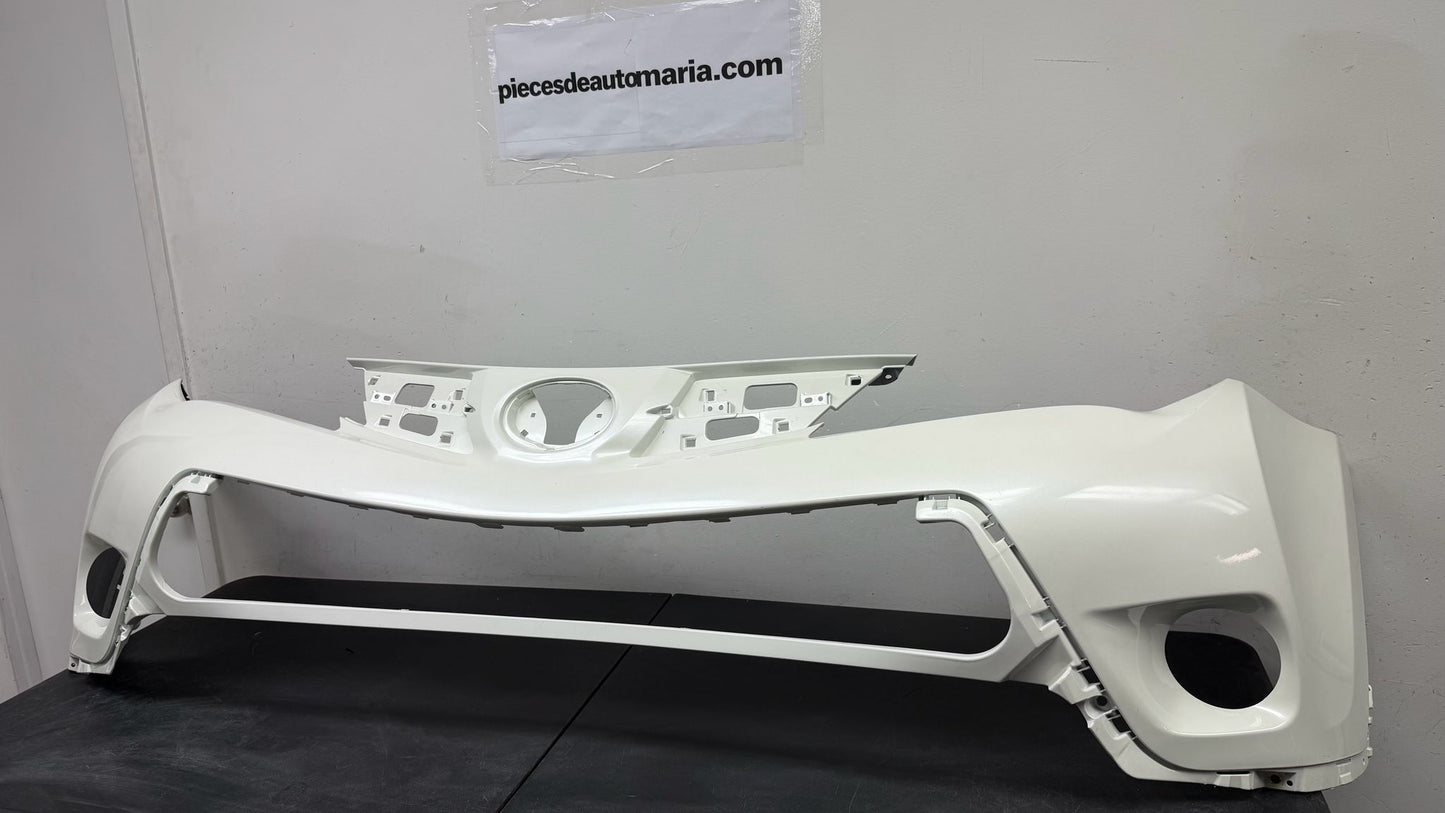 TOYOTA RAV4 2013-2015 Front bumper cover WHITE PEARL