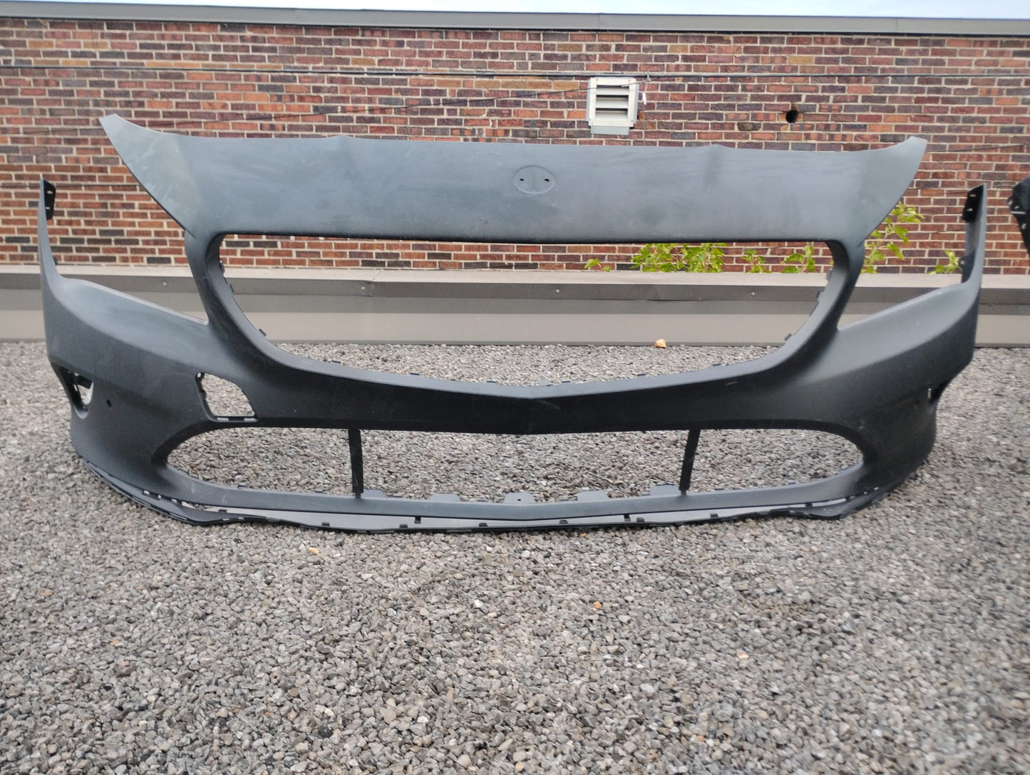 MERCEDEZ BENZ CLA250 2017 2019 Front bumper cover C117; w/o AMG Styling Pkg; w/Active Park Assist; prime