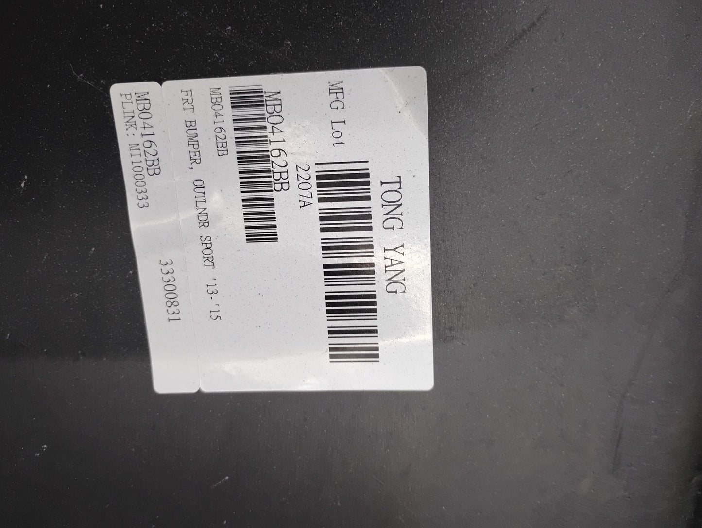 ACURA MDX 2010 2013 Front bumper cover prime