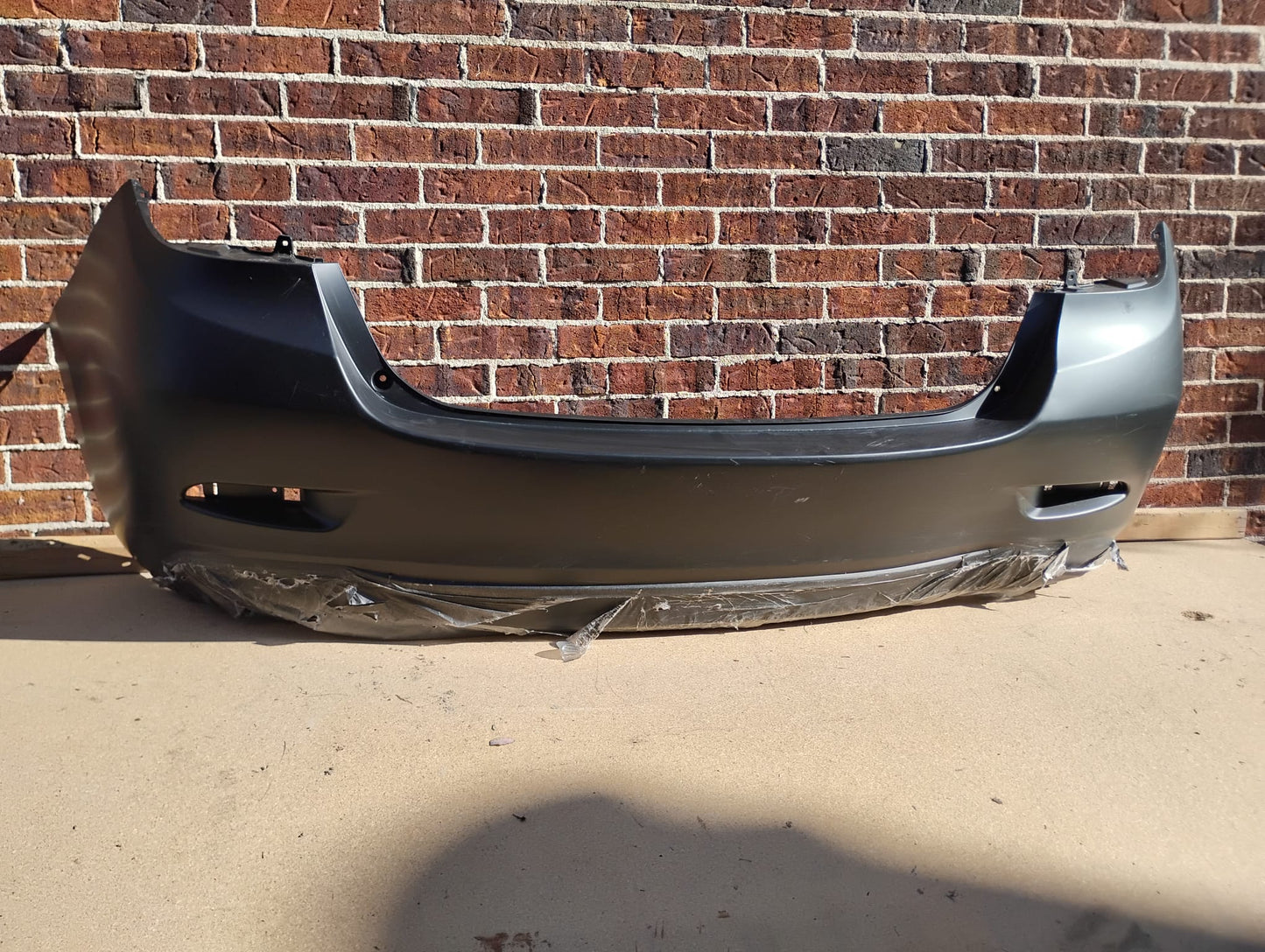 TOYOTA YARIS 2016 2020 Rear bumper cover Sedan; Canada Market; prime