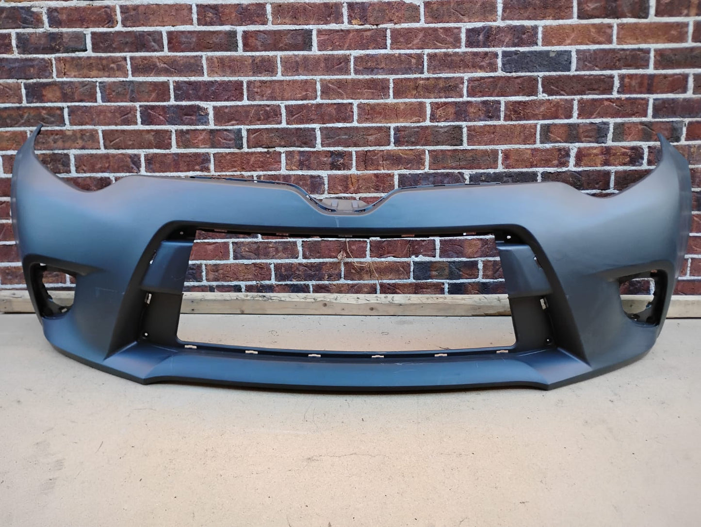 TOYOTA COROLLA 2014 2016 Front bumper cover CE|L|LE|LE ECO; w/o Chrome Grille Surround;