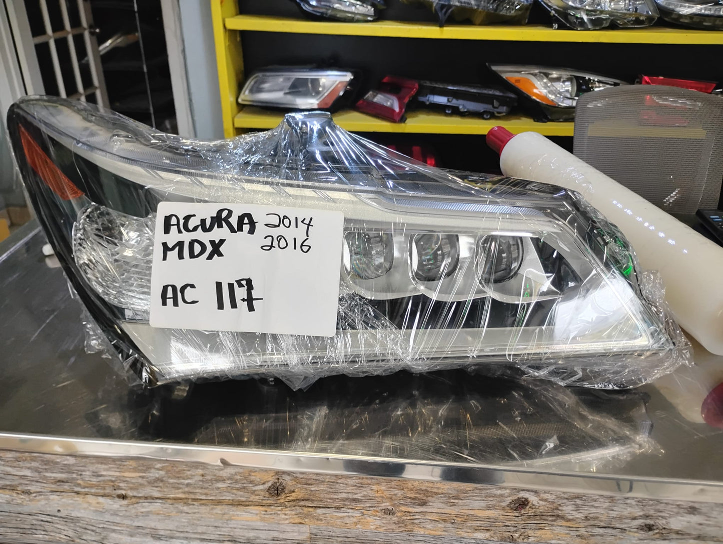 ACURA MDX 2014 2016 PASSAGER RT Headlamp assy composite LED