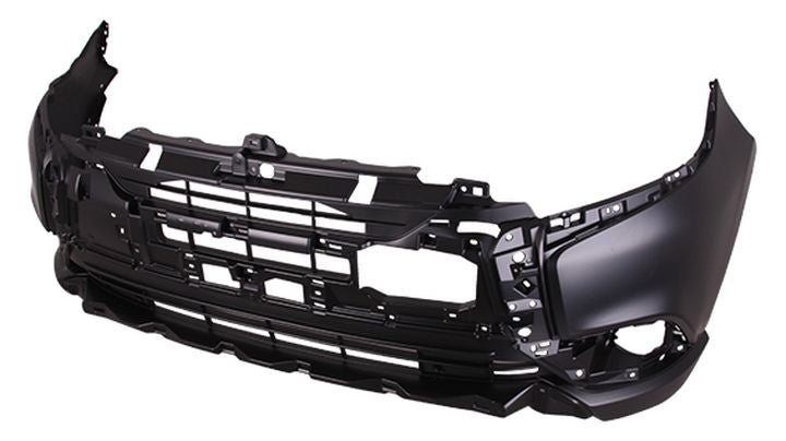 MITSUBISHI OUTLANDER 2016-2018 Front bumper cover Textured Lower; prime