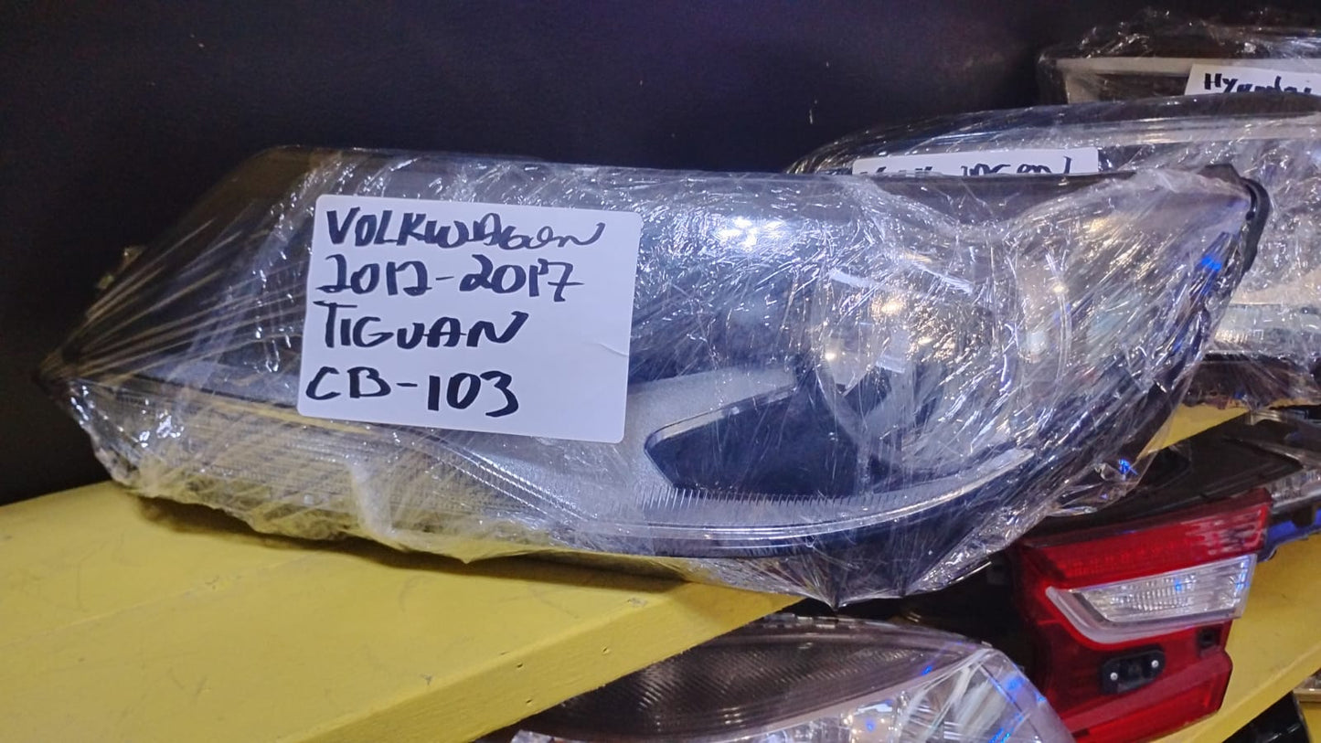 VOLKSWAGEN TIGUAN 2012 2017 DRIVER SIDE LT Headlamp assy composite Halogen