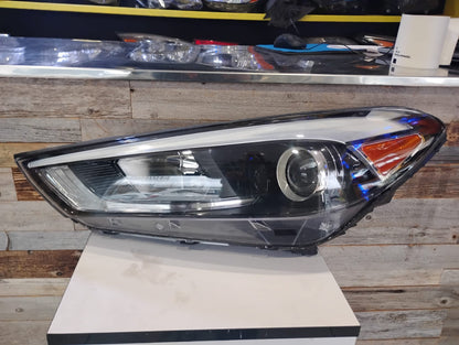 HYUNDAI TUCSON 2016 2018 DRIVER SIDE Headlamp assy composite Halogen; w/LED Position Lamp