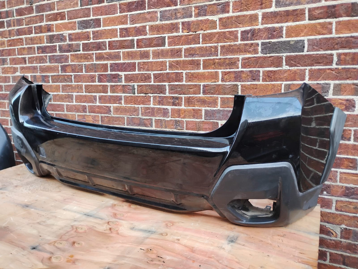 SUBARU CROSSTREK 2018 2023 Rear bumper cover w/o Object Sensors; prime