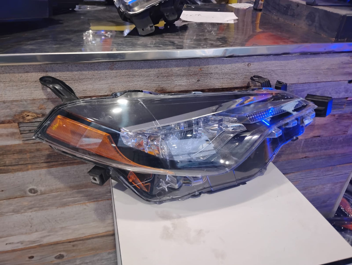 TOYOTA COROLLA 2017 2019 Passenger Headlamp assy composite CE|L|LE|LE ECO; Bi-LED; w/LED DRL