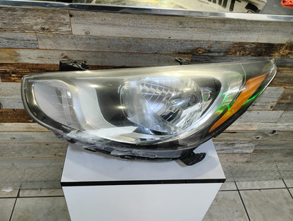 HYUNDAI ACCENT 2012 2014 Driver Headlamp assy composite H/B; Std Type