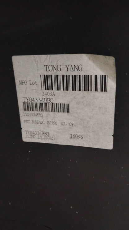 LEXUS  ES350 2007 2009 Front bumper cover w/o Parking Sensor; prime