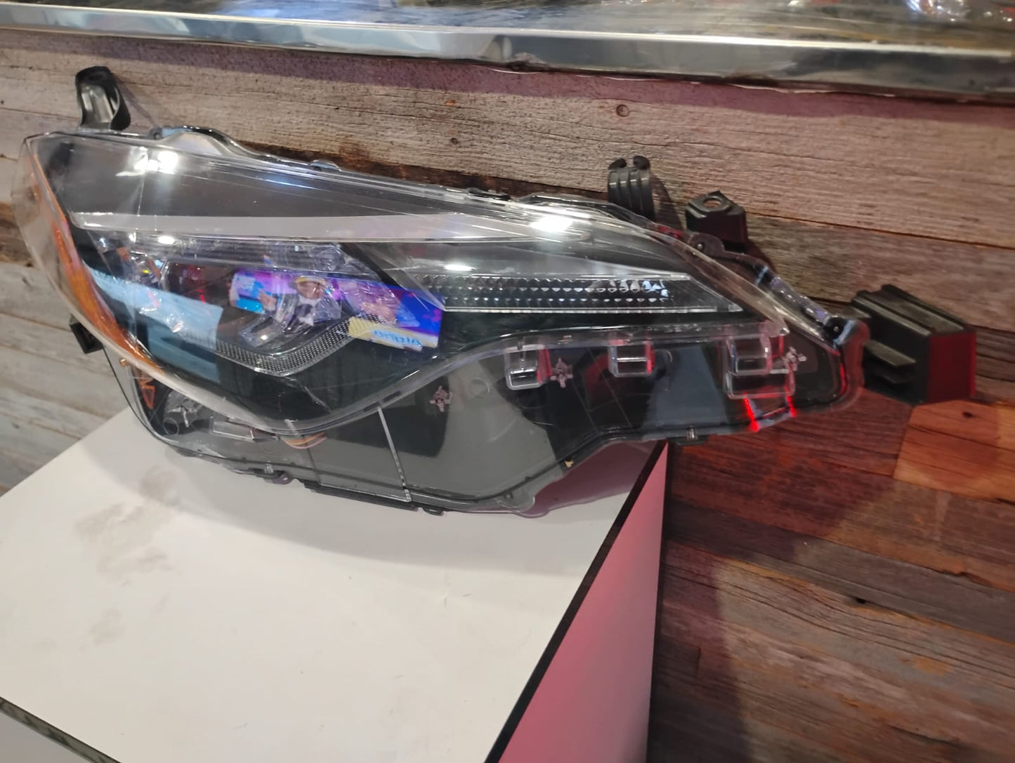 TOYOTA COROLLA 2017 2019 Passenger Headlamp assy composite CE|L|LE|LE ECO; Bi-LED; w/LED DRL