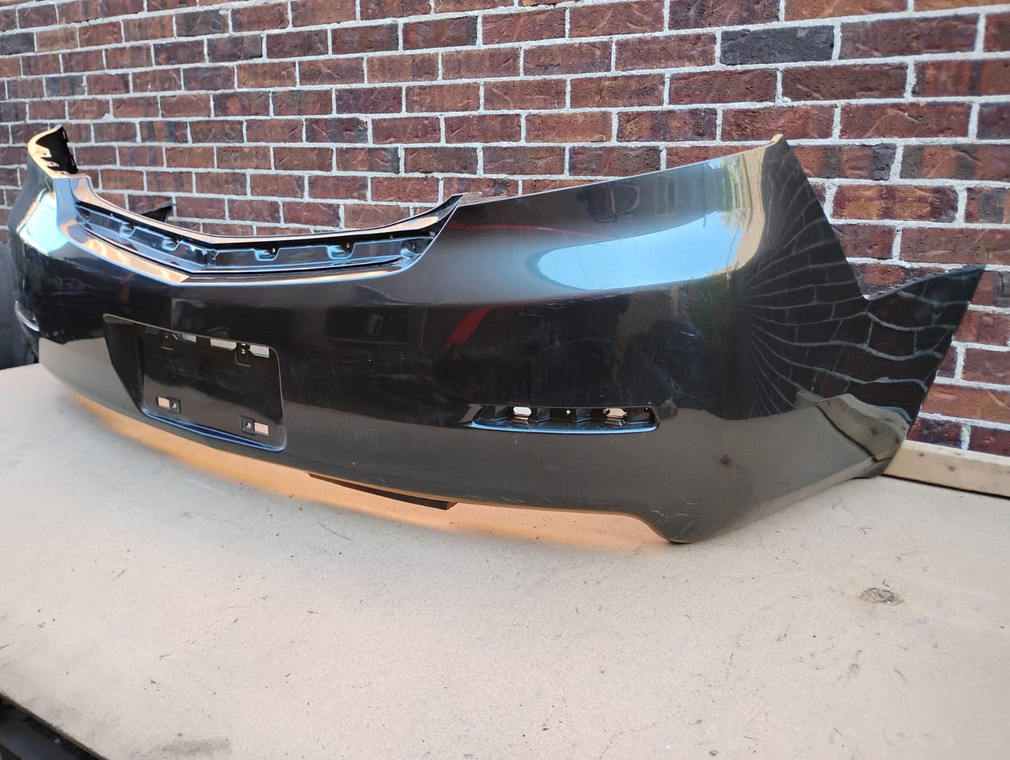 ACURA TL 2012 2014 Rear bumper cover w/o Parking Assist; prime