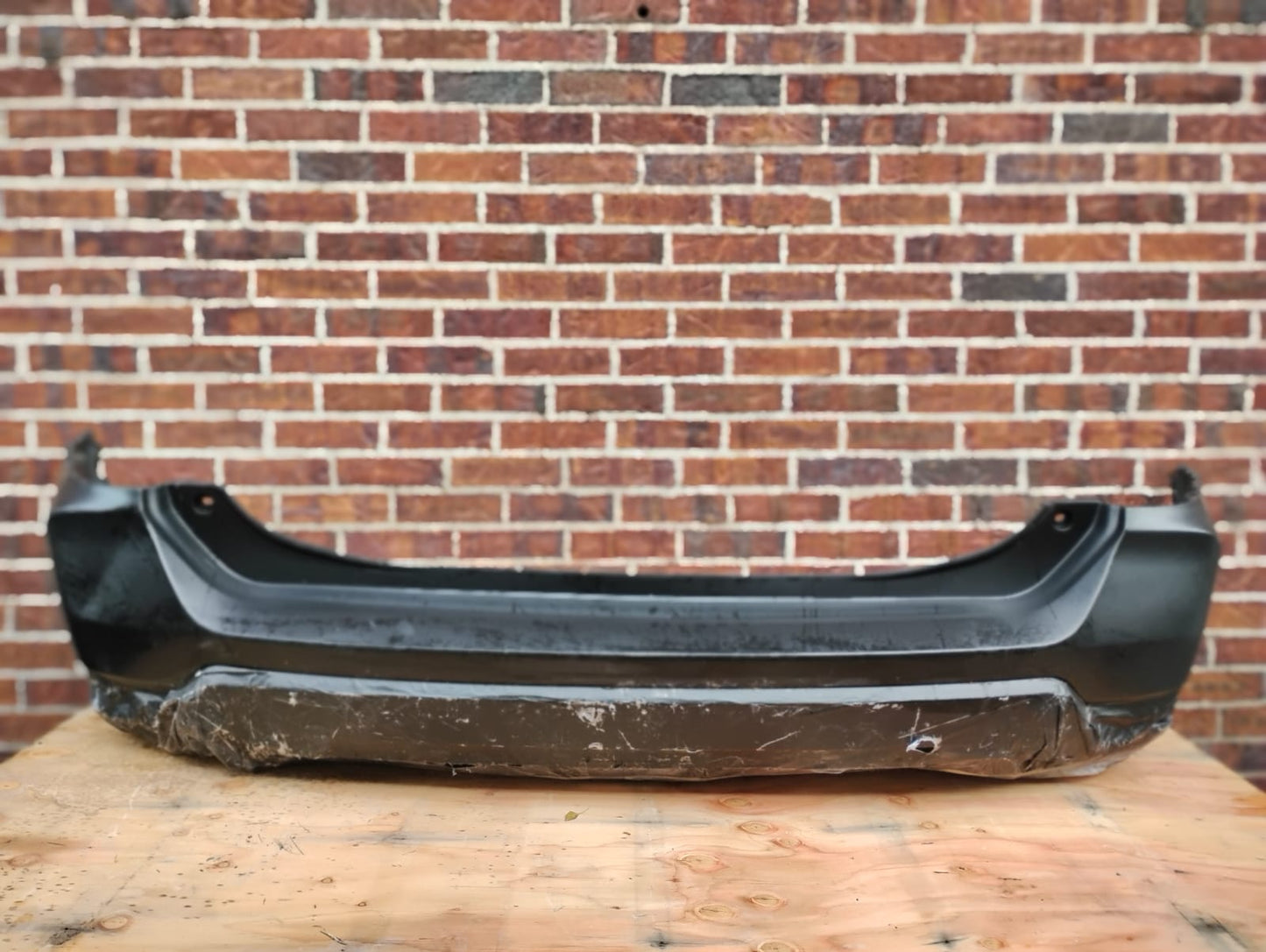 NISSAN ROGUE 2017 2020 Rear bumper cover w/o Distance Sensors; prime