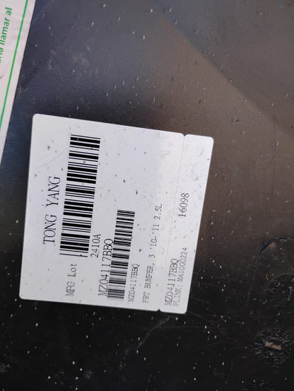 MAZDA 3 2010 2011 Front bumper cover 2.5L