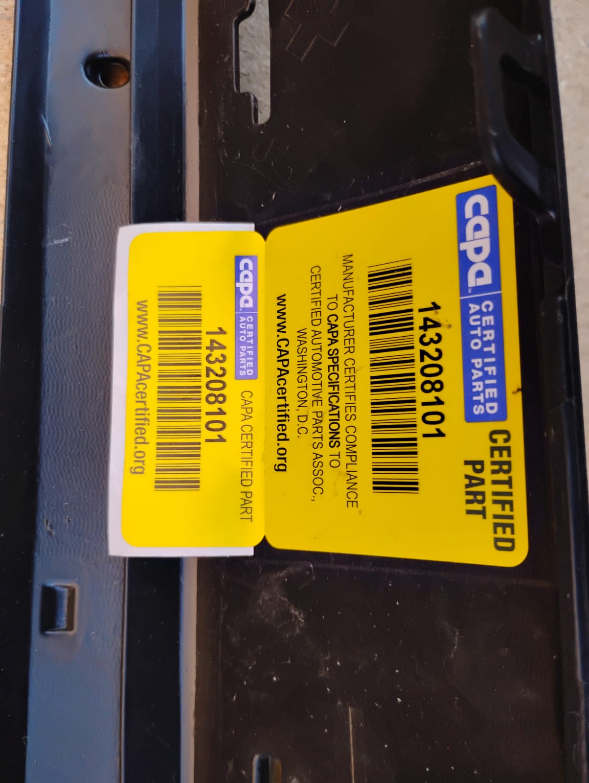 TOYOTA RAV 4 2016 - 2018 BUMPER LOWER REAR