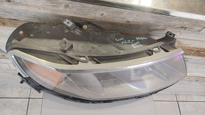 LINCOLN MKZ 2010 2012 RT Headlamp assy composite Halogen; w/Sport Appearance Pkg