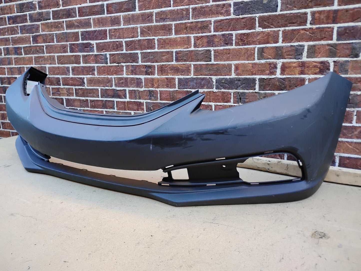 HONDA CIVIC 2013 2015 Front bumper cover Sedan; prime