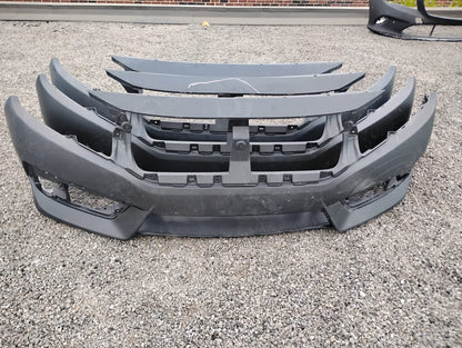 HONDA CIVIC FRONT BUMPER 2016 -2017 OCCASION!!