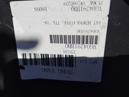 VOLKSWAGEN JETTA 2019 FRONT BUMPER COVER OCCASION!!