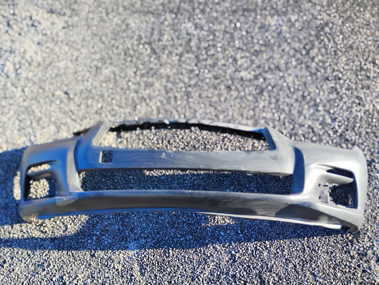 INFINITY Q50 2014 2017 Front bumper cover BASE|PREMIUM; w/o Object Sensors; prime