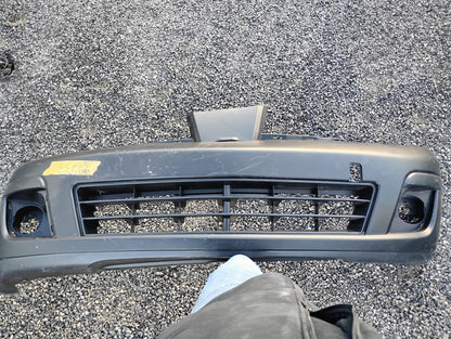 NISSAN VERSA 2007 2011 Front bumper cover Sedan; w/o Sport Pkg; w/Tie Down Hole;