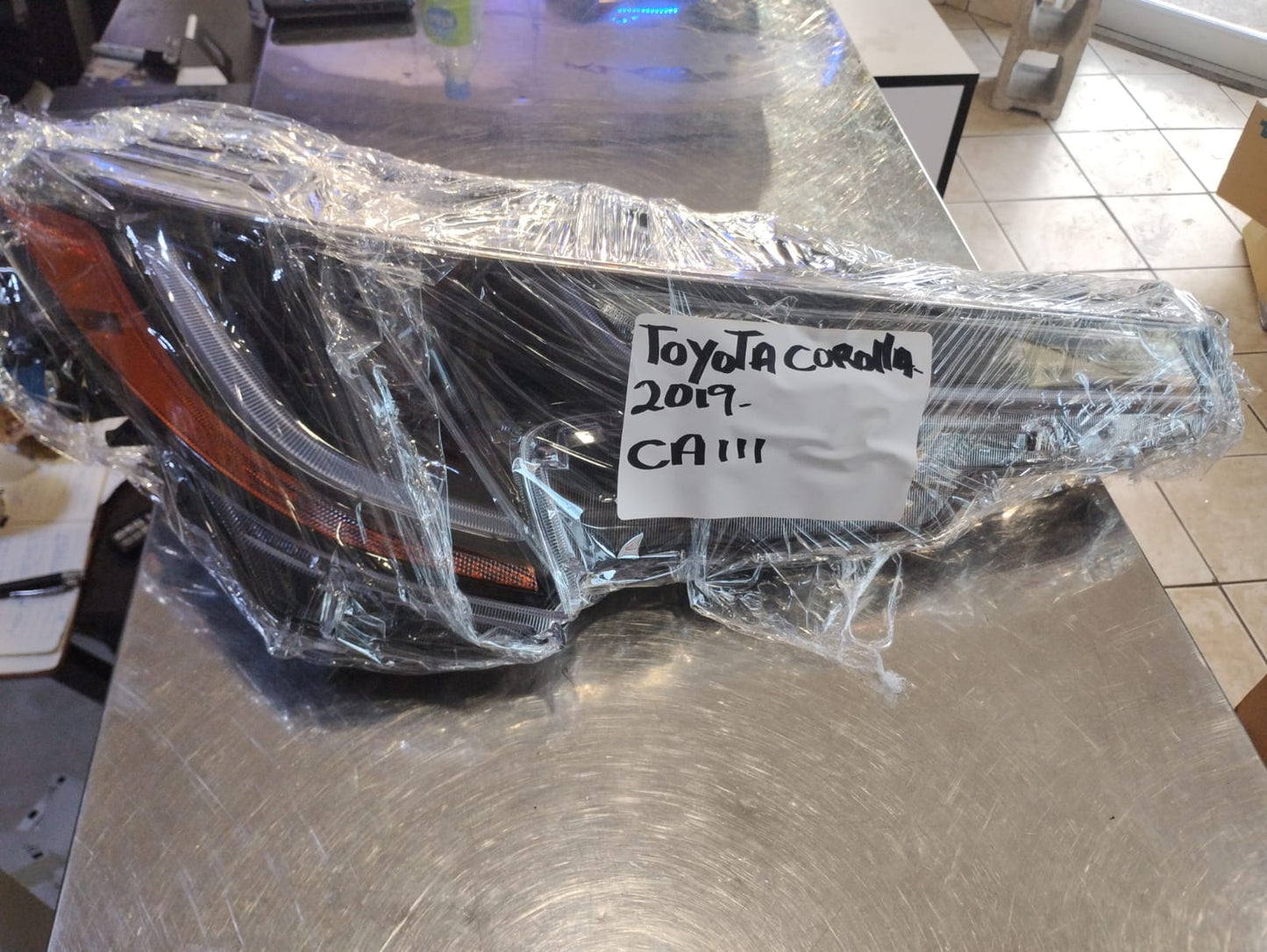 TOYOTA COROLLA 2019 2022 Passenger Headlamp assy composite H/B; w/o Adaptive Headlamps