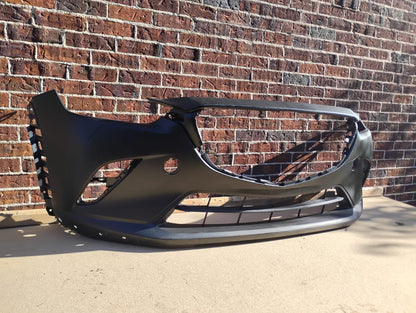 MAZDA CX-3 2019 2021 Front bumper cover w/Chrome Mldg; prime