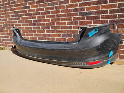 FORD FOCUS 2012 - 2014  Rear bumper cover Sedan; prime