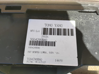 VOLKSWAGEN TIGUAN 2018 2021 Front LOWER bumper cover