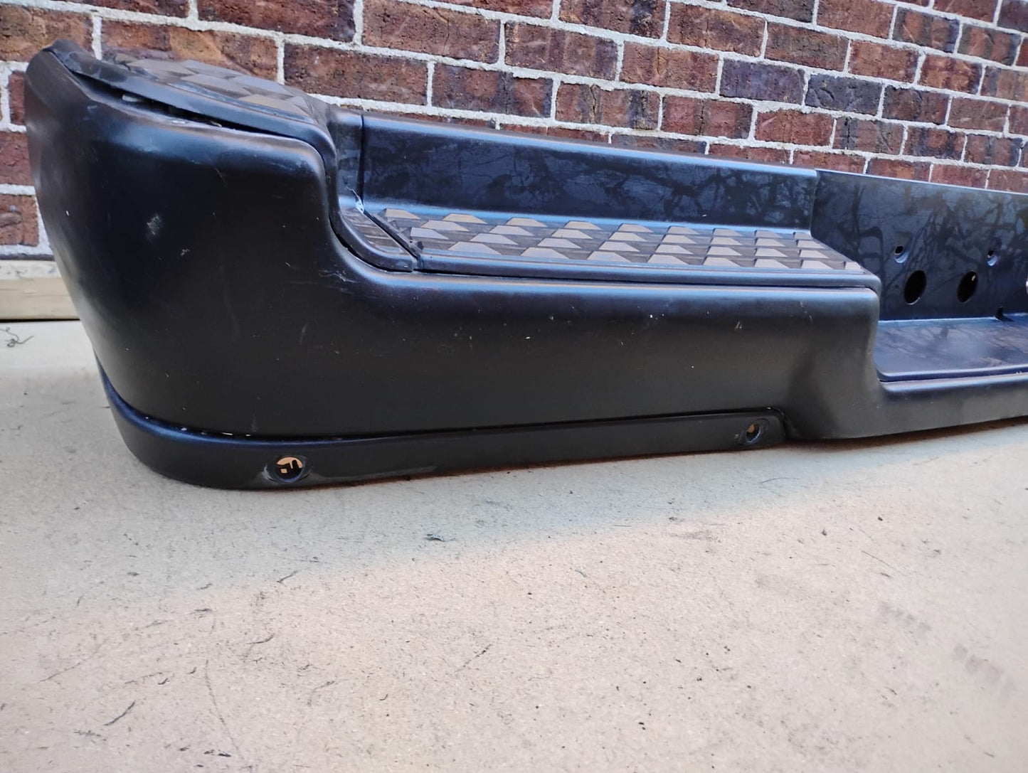 DODGE RAM 1500 2019 2022 Rear bumper assembly Exc REBEL; Single Exh; w/Adv Park; w/Parking Sensor; see notes; prime