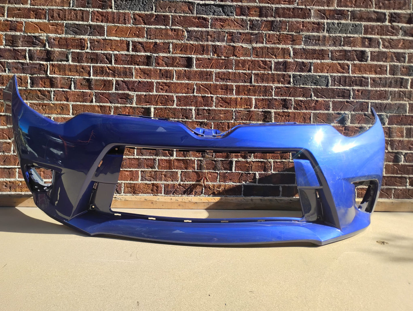 TOYOTA COROLLA 2014 2016 Front bumper cover CE|L|LE|LE ECO; w/o Chrome Grille Surround;