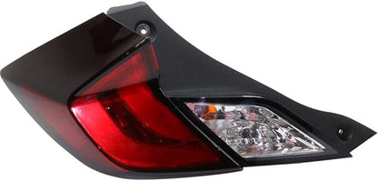 HONDA CIVIC DRIVER OUTER TAILLAMP ASSY (ON BODY) 16-20 COUPE NEW!