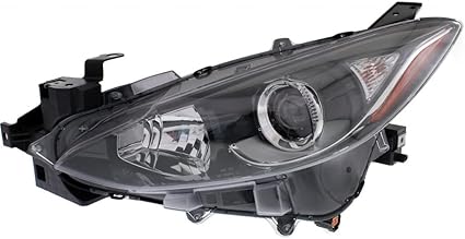 MAZDA 3 HEADLAMP HALOGEN 14-16 MZ  NEW!!!