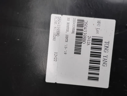 NISSAN SENTRA 2013 2015 Rear bumper cover S|SL|SV; prime