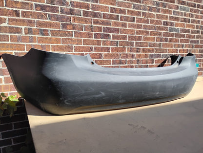 TOYOTA YARIS 2007 2012 Rear bumper cover Sedan; prime