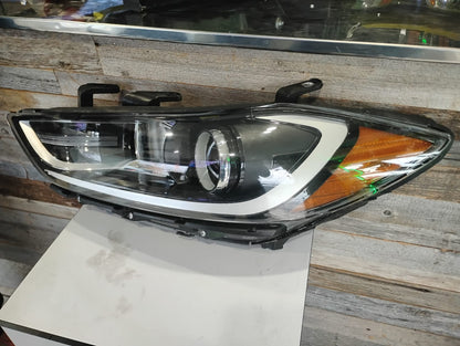 HYUNDAI ELANTRA 2017 2018 Driver Headlamp assy composite Halogen; w/o DRL