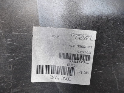 TOYOTA RAV4 2016 2018 Front bumper cover upper Japan Built; w/Park Assist; w/o Tab Holes; prime