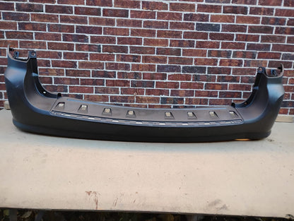 DODGE GRAND CARAVAN 2011 2020 Rear bumper cover w/o Parking Sensors; w/o Blind Spot
