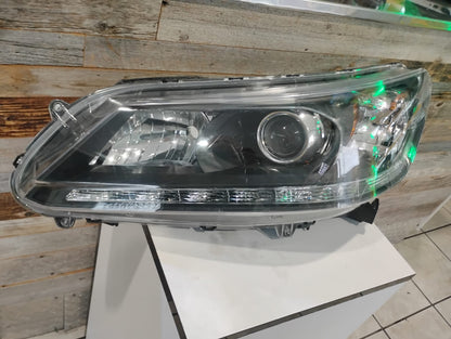HONDA ACCORD 2014 2015 DRIVER SIDE LT Headlamp assy composite EX-L V-6|TOURING; 3.5L; Sedan